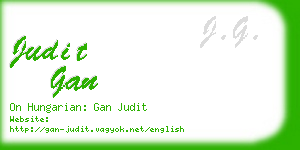 judit gan business card